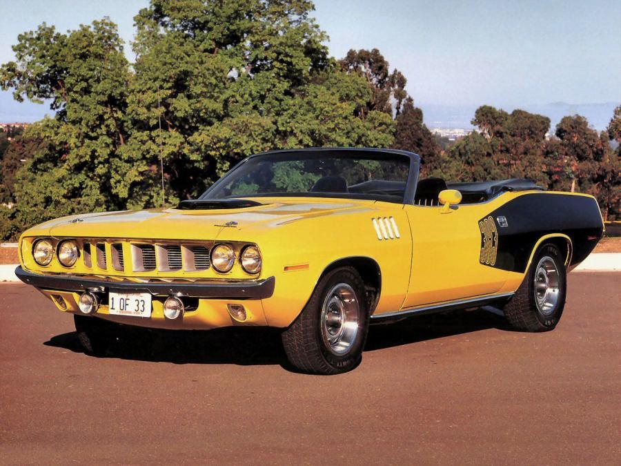  Plymouth &rsquo;Cuda 383 Convertible 1971 года  (фото 1 из 1)